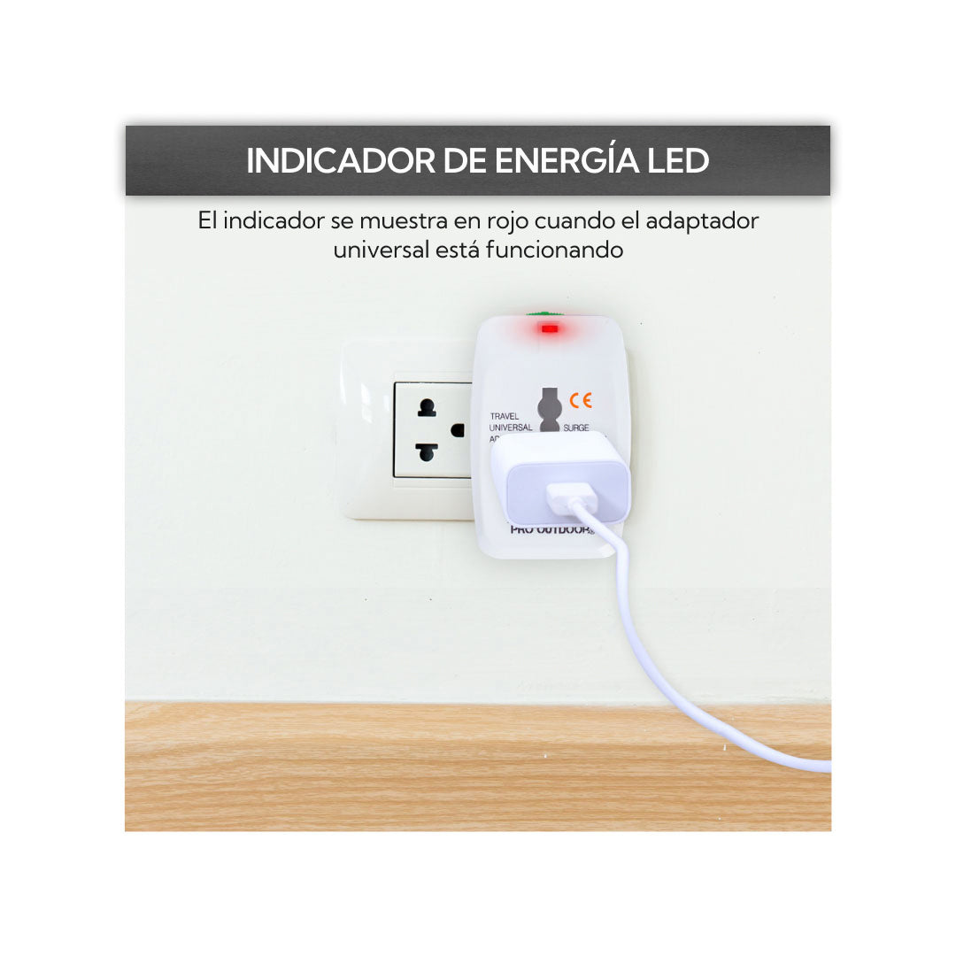 Adaptador Universal ✈️💼 ¡El compañero de viaje que no puede faltar!✈️💼